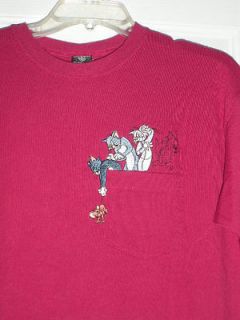 Warner Bros. Looney Tunes Tom and Jerry T Shirt Size S