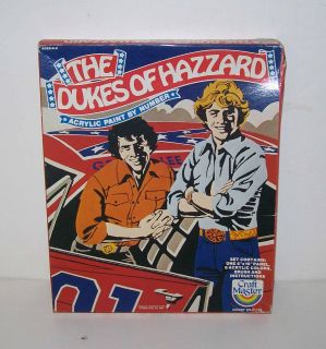 Vintage 1980 Warner Bros Craft Master The Dukes Of Hazzard Paint by 