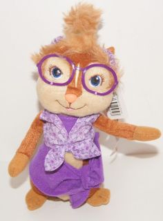 Alvin & The Chipmunks Chipwrecked   Chipettes JEANETTE Soft Toy 20cm 