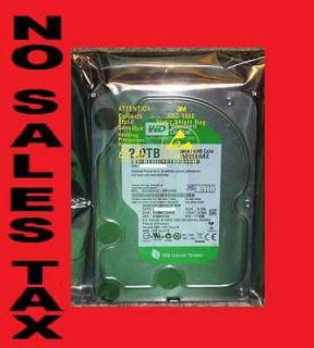 Western Digital WD Caviar Green 2TB SATA   3.5   Internal Hard Drive 