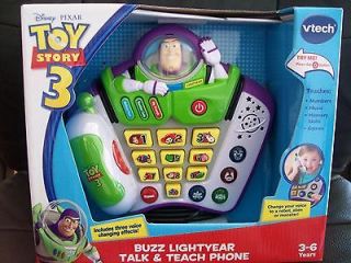 NEW vtech toy story buzz light year talk and teach phone