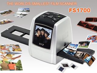NEW Smallest Digital Films & Slide Scanner w/ 2.4 Build in LCD + SD 