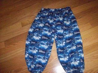 Loud and Wild Golf Knickers Pants Dallas Cowboys blue and white Cotton 