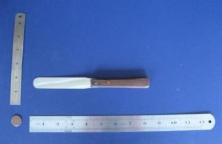 New 5 Lot Set SPATULA KNIFE Laboratory Lab Wooden Metal