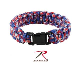 PARACORD BRACELETS VARIOUS LENGTHS, COLORS, AND PATTERNS ROTHCO