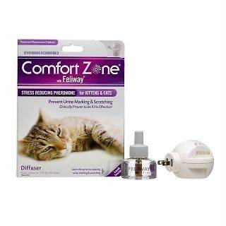 Comfort Zone Feliway Pheromone Diffuser with refill 48ml bottle by 