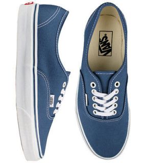 Vans Authentic Mens Casual/Skate Shoes   Navy Blue   BRAND NEW