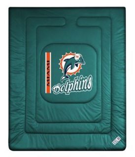NFL MIAMI DOLPHINS LR (9) Piece Comforter Bed Set