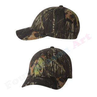 Flexfit Mossy Oak Camouflage Fitted Cap Camo Adult Hat Brand New 6999