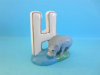 WADE ALPHABET WHIMSIES LETTER H FOR HIPPO VERY POPULAR *MINT*