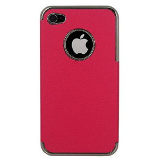 Newly listed Charm Hot Pink Leatheroid Back Case Skin for Apple Iphone 