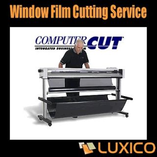 Window Film & Tint Pre Cutting Service / Computer Cut To Your 