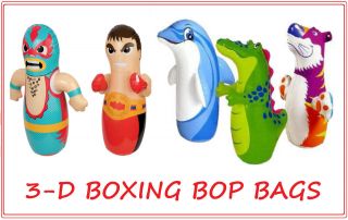   INFLATABLE BOP BAGS PUNCH BOXING KIDS TOY GAME INDOOR INTEX BOXED NEW