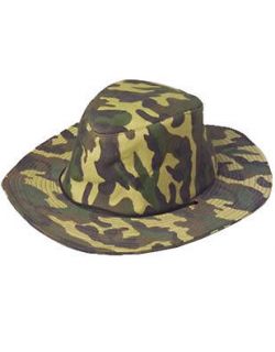 Mens Womens Adult Camouflage Cowboy or Cowgirl Hat