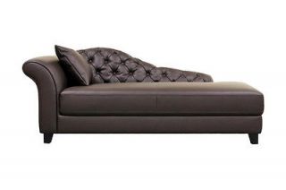 Sofa  Chaise on Leather Chaise Lounge In Sofas  Loveseats   Chaises