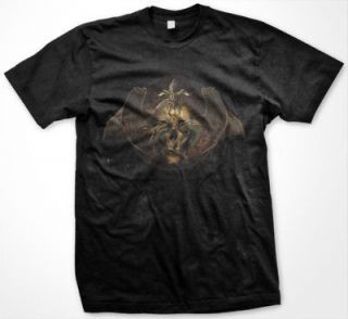 Dragons Descent Snake Skull Graphic Tees Mens T shirt