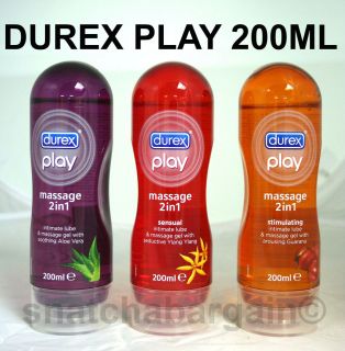   IN 1 PLAY LUBES & MASSAGE 200ML SENSUAL, STIMULATING INTIMATE NEW