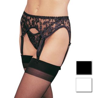 Sexy Lingerie Intimate Lace Garter Belt Set with Matching Thong O/S or 