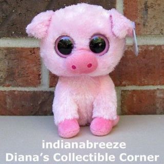 CORKY Pink 6 Pig Boos ~ Ty Beanie Baby Boos ~ NEW ~ Ready to Ship 