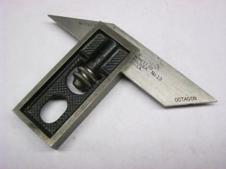 STARRETT NO.13 4 DOUBLE SQUARE WITH BEVEL BLADE