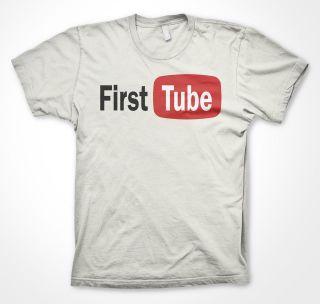 First Tube, youtube phish parody t shirt, funny concert tee, vintage 