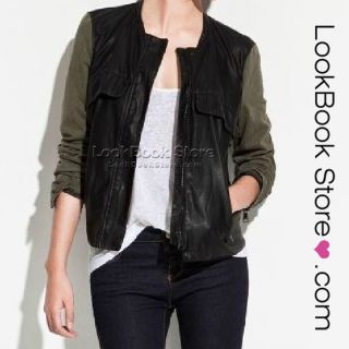 denim jacket leather sleeves in Clothing, Shoes & Accessories