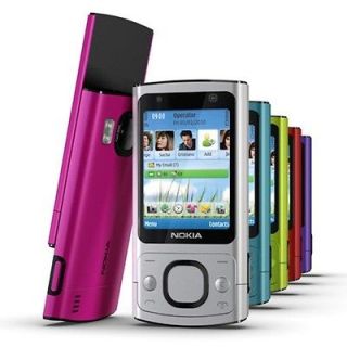 New Nokia 6700 Slide Choose Color Pink Silver Blue Green Purple or Red 