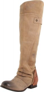 NEW! Kelsi Dagger Jayna Tall Riding Boots Tan Leather NIB MSRP $250 