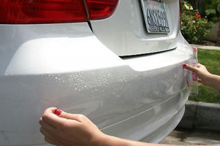 60 X5 Adhesive Free Clear Bra Car Bumper Protection Paint Protector 