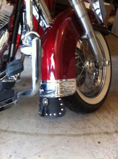 Front Fender Mud Flap Harley Softail, Touring, Dyna, Sportster or 