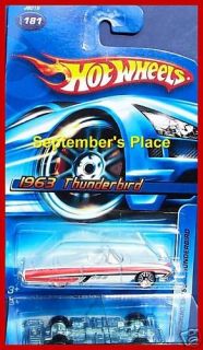 2006 Hot Wheels # 181 1963 Thunderbird