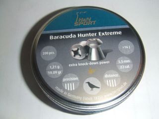 Baracuda Hunter Extreme .22 Long Range Heavy Hollow Point Air 