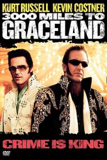 3000 Miles to Graceland DVD, 2001
