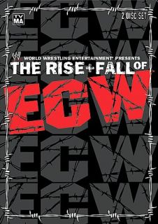 ECW   The Rise and Fall of ECW DVD, 2004, 2 Disc Set