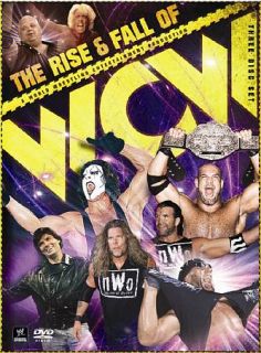 WWE   The Rise and Fall of WCW DVD, 2009, 3 Disc Set