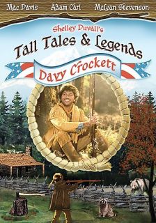 Shelley Duvalls Tall Tales and Legends   Davy Crockett DVD, 2005 