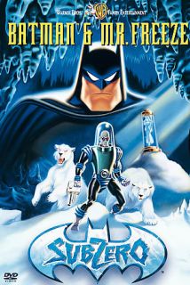 Batman Mr. Freeze   Subzero DVD, 2002