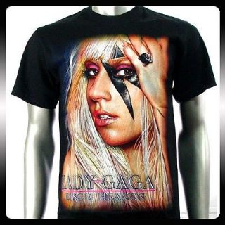 Lady Gaga Pop Star Sexy Music Singer Men T shirt Sz L