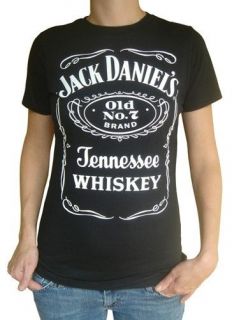 Juniors Jack Daniels Bella T Shirt S,M,L,XL Rock Fitted Bella Country 