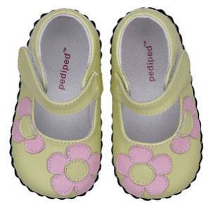   Infant Baby Girls Shoes NEW!!!! 18 24 months Pink Green Abigail