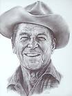   Ronald Reagan Reagan Country USA president portrait by Gary Giuffre