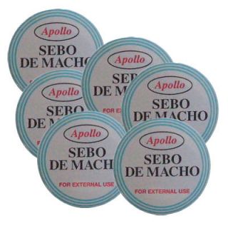 Apollo Sebo de Macho Scar Remover Treatment (6) Tins 