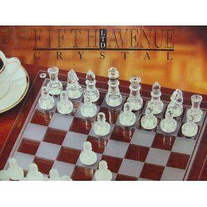 fifth avenue crystal chess set in 1990 Now