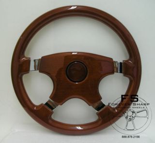 Wood Steering Wheel in Car & Truck Parts