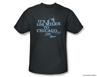 The Blues Brothers Chicago Officially Licensed Adult Shirt S 3XL