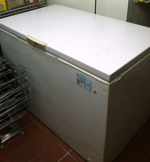 Ge Commercial 48 White Chest Freezer works perfect