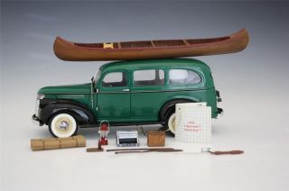 FRANKLIN MINT 1946 CHEVROLET SUBURBAN 1/24 SCALE *PART OF COLLECTION 