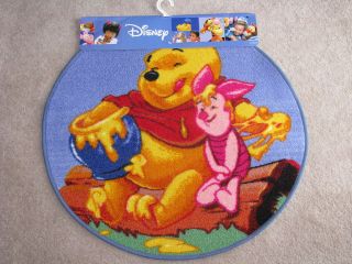   WINNIE THE POOH AND PIGLET Childrens Non skid Bath Mat Rug NEW