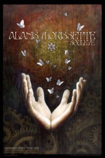 Alanis Morissette Poster, The Paramount Theatre 2012 (charity auction)