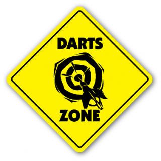   Sign darts board dartboard player gift tavern bar man cave team board